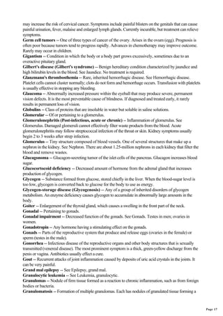 Glossary of medical terms | PDF