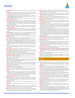 G LOSARIO
Corriente de flujo - Movimiento de fluido por el interior de una tubería. (Flow
stream)

Corrosión - Proceso químico o electroquímico complejo por el cual el metal se altera

o se destruye por reacción con su ambiente (agua, humedad, productos químicos,
temperatura, etc.) Por ejemplo, el óxido es corrosión. (Corrosion)
Corrosión agria - Quebradura y desgaste del metal, causado por contacto con
sulfuro de hidrógeno u otro compuesto sulfúrico. También conocido como SULFIDE
STRESS CRACKING (SSC)(Sour corrosion).
Corrosión dulce - Deterioro de un metal causado por contacto con dióxido de
carbono y ácidos. (Sweet corrosion)
Corrosión galvánica - Tipo de corrosión que ocurre cuando una pequeña corriente
eléctrica fluye desde una pieza de equipamiento metálico hasta otra. Se presenta sobre
todo cuando se juntan dos objetos metálicos disímiles en un medio conductor de
electricidad (por ejemplo, dos secciones diferentes de tuibería en un pozo de petróleo
o de gas. (Galvanic corrosion)
Cortador a chorro - Herramienta que se utiliza para cortar casing, barras, o tuberías
atascadas o que deben ser recuperadas. Generalmente se utiliza un corte químico o
con arena. (Jet cutter)
Cortador de tubería interno - Herramienta de pesca que contiene cuchillas para
cortar metal, que se baja por el interior de una tubería atascada en el pozo para
cortarla desde adentro. Una vez cortada, se la puede traer a la superficie. (Internal
cutter)
Cortador externo - Herramienta de pesca que contiene cuchillas de corte de metal
que se baja al pozo por el lado externo de una tubería para cortarla. Luego la parte
cortada de la tubería se puede traer a la superficie. (external Cutter)
Cortador por arena - Instrumento para recuperar el casing en una operación de
T&A. (Sand cutter)
Corte (esfuerzo cortante) - Acción o corte resultante de aplicar fuerza sobre un cuerpo
provocando el deslizamiento de dos partes adyacentes que se separan
Corte a chorro - Procedimiento para cortar tubería atascada en el pozo mediante
la detonación de cargas moldeadas explosivas similares a las que se utilizan en el
punzamiento a chorro. El explosivo se baja por el interior de la tubería hasta la
profundidad deseada y se lo detona. La fuerza de la explosión hace cortes horizontales
radiales en la tubería, luego de lo cual se puede recuperar la porción cortada. (Jet
cutoff)
Corte con aire - Incorporación y dispersión mecánica involuntaria de aire en el
interior de un sistema de fluido de perforación. Comparar con aereación/ventilación.
(Air cutting)
Corte con gas - Gas arrastrado por un fluido de perforación. (Gas cut)
Corte químico - Método para cortar caños de acero en el interior de un pozo
aplicando chorros de sustancias muy corrosivas a alta presión contra la pared del
caño. El corte resultante es muy parejo. (Chemical cutoff)
Corte selectivo - Habilidad para determinar en forma selectiva si una herramienta se
puede fijar de acuerdo a la cantidad de tornillos pernos de corte. (Selective shear).
Corte, fijación selectiva - Capacidad para determinar en qué punto una herramienta
queda fija o suelta. (Selective-set, Shear)
Corto - Sección corta del tubing o de la tubería de perforación utilizada para un
espaciamiento adecuado. (PUP)
Costa Afuera - Que está fuera de la costa o dentro de los límites de una zona cuya
extensión se considera abarca hasta tres millas desde la línea de baja marea (tal como
las reservas de petróleo offshore) (Offshore).
Crater - (Vulgar) Derrumbe, falla. Luego de un reventón violento, la fuerza de los
fluidos que escapan del pozo crean a veces una cavidad con forma de embudo o
agujero en el suelo. En este caso se dice que un pozo “hizo crater”. El equipamiento
“hace crater” cuando falla. (Crater)
Craterizado - Descarga de fluidos a la superficie o al lecho marino a través de vias que
se producen por atrás del casing. (Broaching)
Crique - Término genérico para describir ciertos movimientos de las herramientas, tales
como un engranaje cono a cuña en empaquetadores (packers)/tapones permanentes.
(Ratchet)
Cromato - Compuesto en el que el cromo tiene una valencia 6, por ejemplo, el
bicromato de sodio. Se le puede agregar cromato a los fluidos de perforación en
forma directa o como elemento constitutivo de cromo lignitos o cromo lignosulforato.
En ciertas áreas está muy difundido el uso de cromo como inhibidor anódico de la
corrosión, por lo general en combinación con la cal. (Chromate)
Cromato de Sodio - Na2CrO4 - Ver Cromato. (Sodium chromate)
Crossover - Unión que se utiliza para vincular entre si diferentes tipos de conexiones
roscadas; también es un dispositivo que se utiliza en herramientas de colocado de
filtro de grava para permitir el “cruce” de fluidos del tubing al espacio anular y
viceversa. (Crossover)
Crudo dulce - También llamado petróleo crudo dulce. (Sweet crude) Ver petróleo
crudo dulce.
Cruso agrio - También denominado petróleo crudo. Ver petróleo agrio crudo. (Sour
crude).
Cuadro de maniobras - Mecanisno de izaje en un equipo de perforación. Es
básicamente un guinche de gran tamaño que deja correr o enrolla el cable de
perforación, con lo que baja o sube el sondeo y el trépano. (Draw works)
Cuchara - Dispositivo cilíndrico alargado provisto de una válvula en el extremo inferior,
que se suele utilizar con cable de cuchareo (pistoneo), y cuya función es extraer o
“cucharear” arena, lodo, agua o petróleo del pozo o del tubing. (Bailer)

G-9
Cuchara vertedora - Dispositivo de cuchareo, generalmente del tipo de disco o

del tipo charnela, que se utiliza para colocar material (por ejemplo una lechada de
cemento), en el fondo del pozo. (Dump bailer)
Cucharear - Recobrar fluidos de fondo de pozo, muestras o recortes de perforación
bajando hasta el fondo del pozo un recipiente cilíndrico llamado cuchara o achicador,
para luego llenarlo y recuperarlo. (Bail)
Cuello de cisne - Conexión curva entre la manguera de inyección y la cabeza de
inyección. Ver manguerote de inyección y cabeza de inyección. (Gooseneck)
Cuello de pesca - Segmento de tubería que se utiliza para la pesca a mordaza en
operaciones de pesca. (Fishing neck)
Cuña de botones - Tipo de cuña provista de botones de acero al carburo de tungsteno
en lugar de dientes convencionales. Se utiliza para fijar herramientas en casing de
extrema dureza. (Button slip)
Cuña desviadora - Casing de acero de gran longitud que utiliza un plano inclinado
para desviar el pozo en un ángulo suave. Las cuñas desviadoras se suelen utilizar
en perforación direccional controlada, para enderezar pozos torcidos, y para una
desviación con el propósito de esquivar una pesca no recuperada. (Whipstock) Ver
perforación direccional, pesca, y desviar.
Cuñas - Piezas de metal de forma cónica con dientes u otros elementos de agarre que
se utilizan para evitar el deslizamiento de la tubería pozo abajo o para mantenerla en
su lugar. Las cuñas rotativas se ajustan alrededor de la tubería y se encajan contra el
buje maestro para sostenerla. Las cuñas de potencia se activan en forma neumática o
hidráulica evitando a la dotación el manipuleo de las cuñas al realizar una conexión.
Los empaquetadores (packers) y otros equipos de fondo de pozo quedan asegurados
en su posición mediante cuñas que sostienen la tubería y que son comandadas desde
la superficie. (Slips).
Cuñas de barras de sondeo - Piezas de metal con forma de cuña provistas de
elementos de agarre diversos que se utilizan para impedir el deslizamiento de la barras
al interior del pozo o para mantenerlas en su lugar. (Drill pipe slips)
Cuñas de tubing - Cuñas diseñadas específicamente para ser usadas con tubing.
(Tubing slips) Ver cuñas.
Cupla - 1. En lo que se refiere tuberías, es una unión de metal con roscas internas que se
utiliza para unir dos secciones de tubería roscada. 2. En transmisión de energía, es una
conexión que vincula en forma longitudinal un eje impulsor y un eje impulsado. La
mayoría son flexibles, para compensar los posibles diferencias de alineación mínimas
entre ambos ejes. (Coupling)
Cupla de casing - Sección tubular de cañería con rosca interna que se utiliza para
conectar dos secciones de casing. (Casing coupling)
Cupla de retención/collar de retención/cupla flotadora/collar flotador Unión ubicada en la columna de casing que se utiliza en operaciones de cementación
primaria para asentar tapones escurridores y para limitar el contraflujo de cemento.
(Float collar)
Custodio - También llamado operador de la concesión o supervisor de bomba. Ver
supervisor de bomba. (Custodian)
Chorro - En un cañón de punzamiento que utiliza carga moldeada, es una corriente
de partículas muy penetrante y veloz producida por una explosión, que atraviesa el
casing, el cemento y la formación. (Jet)

D
Daño de formación - Reducción de la permeabilidad de una roca de reservorio

causada por la invasión de fluidos de perforación y de tratamiento en la sección
adyacente al pozo. Se lo suele llamar Efecto pelicular (sline effect). (Formation
damage)
Daño del lodo - Reducción de la productividad como consecuencia del efecto de
penetración, sellado o revoque del fluido de perforación. (Mudding off)
Darcy - Unidad de permeabilidad. Un medio poroso tiene una permeabilidad de 1
darcy si, cuando se ejerce una presión de 1 atm sobre una muestra de 1 cm de largo y
1 cm2 de sección transversal, dicha presión impulsa un líquido cuya viscosidad es de
1 cp a través de la muestra a una velocidad de 1 cc por segundo. (Darcy)
Dardo - Dispositivo parecido a una bola de bombeo pozo abajo, que se utiliza para
manipular herramientas de interior de pozo de operación hidráulica. (Dart)
Datos del pozo referente - Información que se obtiene de los pozos que se perforan
en un área cercana a la de un pozo que se está perforando o reparando. Esta
información puede resultar muy útil para determinar la forma en que un pozo puede
comportarse o reaccionar como resultado de la aplicación de ciertos tratamientos o
técnicas. (Offset well data)
Datos sísmicos - Información detallada que se obtiene de cada vibración de la tierra,
producida en forma natural o artificial (ej. prospección geofísica). (Seismic data).
Defloculación - Acción de deshacer las masas flocosas de gel mediante el uso de un
diluyente. (Deflocculation)
Delicuescencia - Licuefacción de una substancia sólida como consecuencia de la
disolución por el proceso de adsorción de humedad del aire; por ejemplo, el cloruro
de calcio. (Deliquescence)
Densidad - Masa o peso de una substancia; se la suele expresar en peso por unidad
de volumen. Por ejemplo, la densidad de un lodo de perforación puede ser de 10
libras por galón (ppg), 74,8 libras por pie cúbico (lb/pie3), o 1198,2 kilogramos por
metro cúbico (Kg/m³). La gravedad específica y la gravedad API son otras unidades de
densidad. Ver gravedad API y gravedad específica. (Density)

 