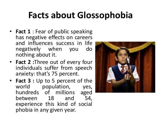 Glossophobia
