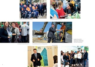 4
Images from top left ©:
PID/Fürthner, PID/Bohmann,
PID/Bohmann, PID/Kromus,
PID/Jobst, PID/Bohmann
On-site visit to Siemens in Simmering
Executive Board
1st Research Festival Simmering
1st Research Festival Simmering Groundbreaking ceremony Hörbigergründe
 