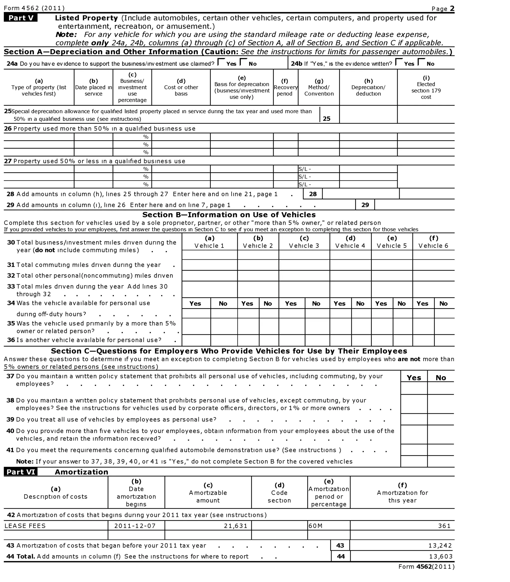 Gloucester Main Street Preservation Trust Financial Statement, 2011