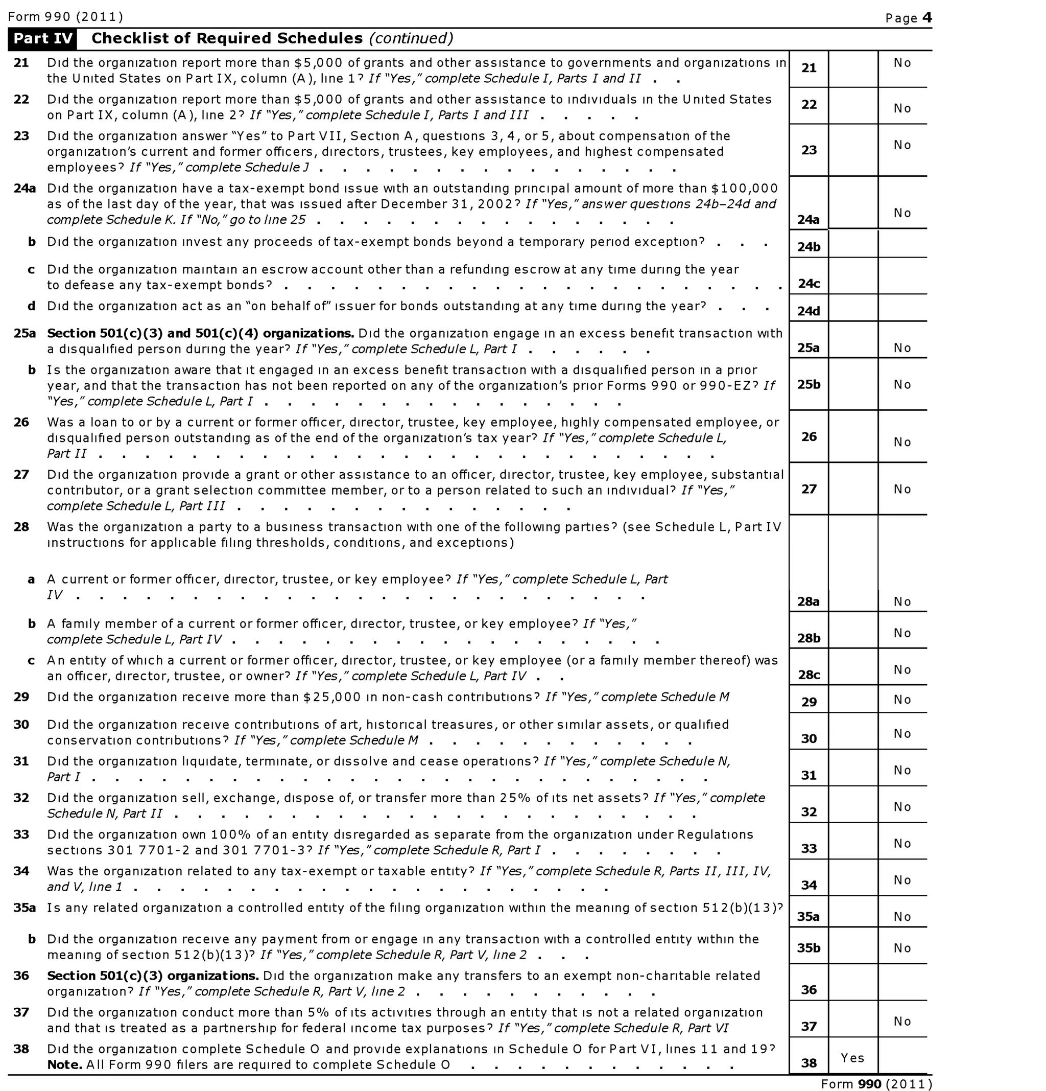 Gloucester Main Street Preservation Trust Financial Statement, 2011