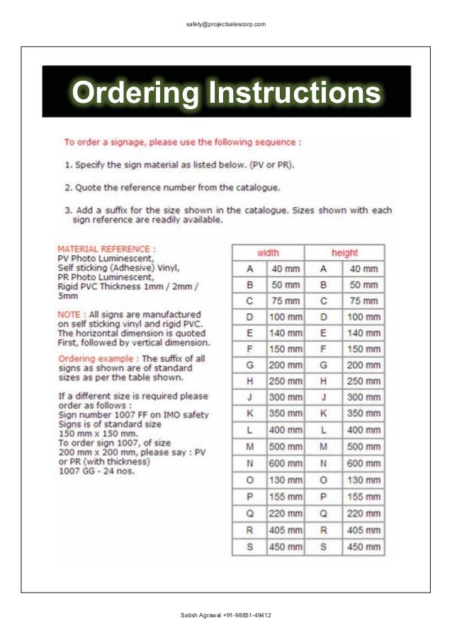 Glow In The Dark Signs From Project Sales Corp Ordering Codes Glow In The Dark Signs From Project Sales Corp Ordering Codes