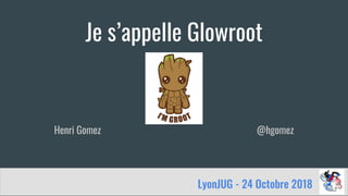 Je s’appelle Glowroot
Henri Gomez @hgomez
LyonJUG - 24 Octobre 2018
 