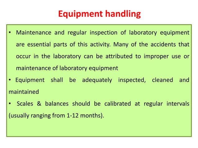 Good lab practices | PPTX