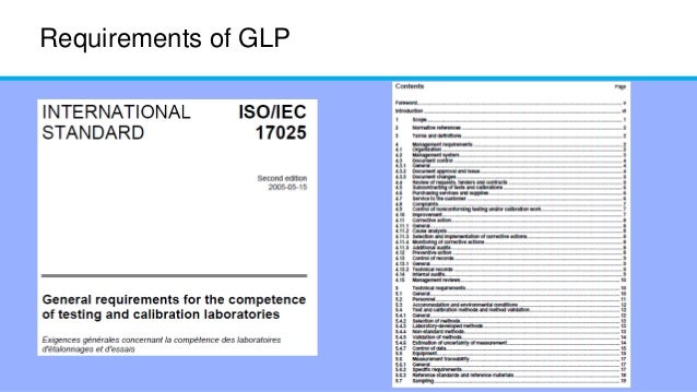 good laboratory practices for