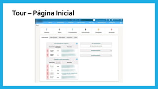 Tour – Página Inicial
 