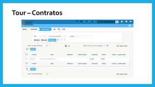 Tour – Contratos
 