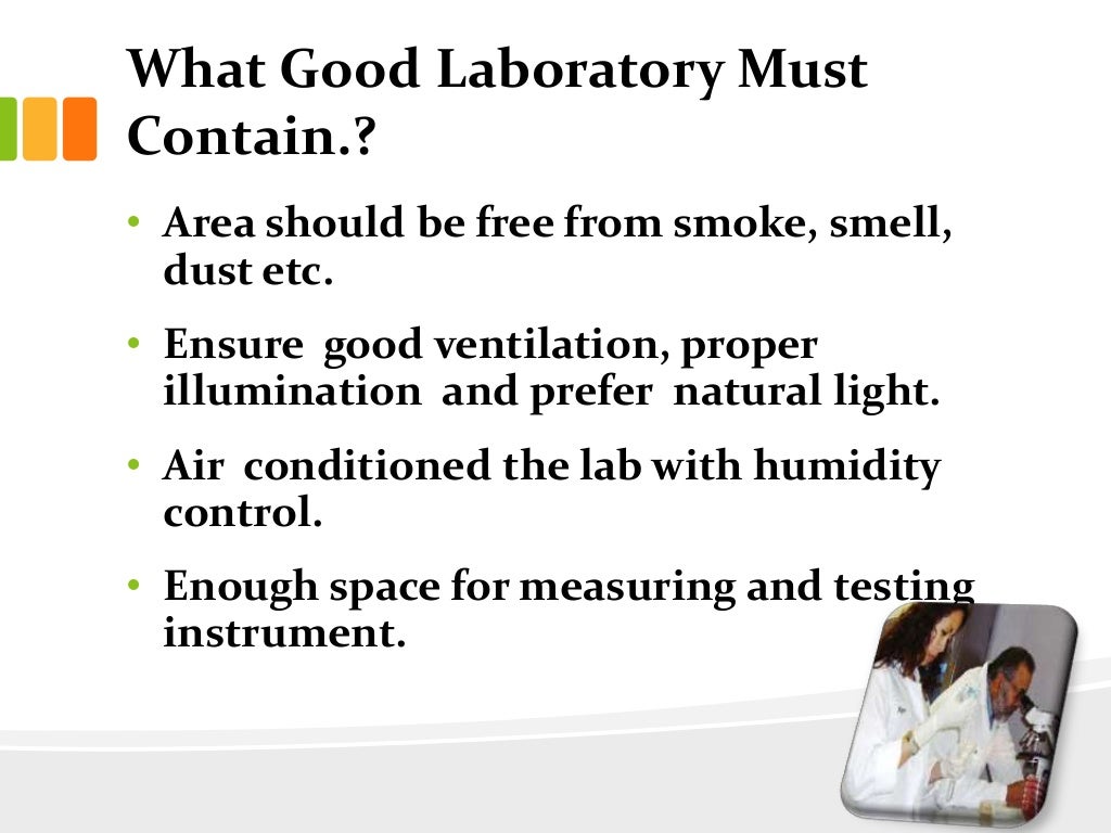 Good Laboratory Practices ppt