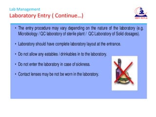 Lab Management
Laboratory Entry ( Continue…)
 
