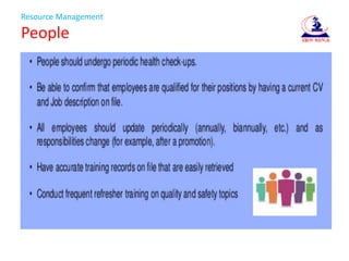 Resource Management
People
 