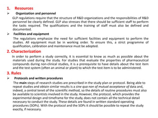 Good laboratory practice | PPTX