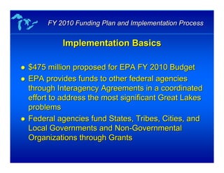Slides of Great Lakes Restoration Initiative | PDF