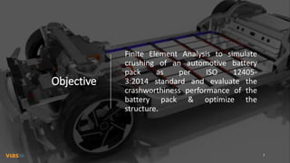 Structural Compliance of Electric Vehicle Battery Pack | PPTX