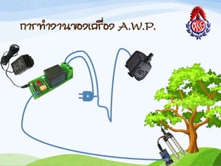 กำรท้ำงำนของเครื่อง A.W.P.
 