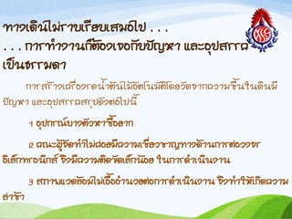 ทำงเดินไม่รำบเรียบเสมอไป . . .
. . . กำรท้ำงำนก็ต้องเจอกับปัญหำ และอุปสรรค
เป็นธรรมดำ
กำรสร้ำงเครื่องรดน้ำต้นไม้อัตโนมัติโดยวัดจำกควำมชืนในดินมี
ปัญหำ และอุปสรรคสรุปดังต่อไปนี
๑ อุปกรณ์บำงตัวหำซือยำก
๒ คณะผู้จัดท้ำไม่ค่อยมีควำมเชี่ยวชำญทำงด้ำนกำรต่อวงจร
อิเล็กทรอนิกส์ จึงมีควำมติดขัดเล็กน้อย ในกำรด้ำเนินงำน
๓ สภำพแวดล้อมไม่เอืออ้ำนวยต่อกำรด้ำเนินงำน จึงท้ำให้เกิดควำม
ล่ำช้ำ
 