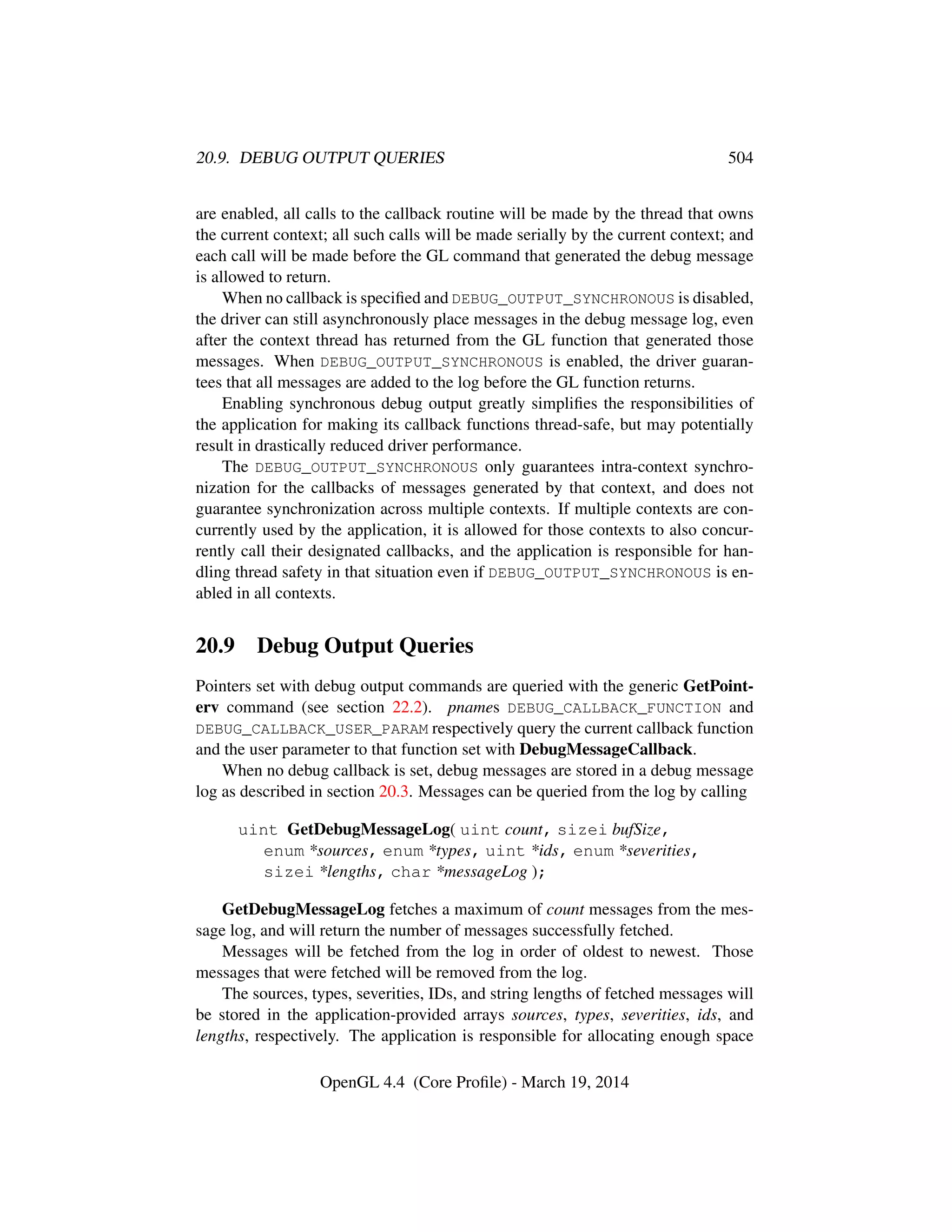 OpenGL Spec 4.4 Core