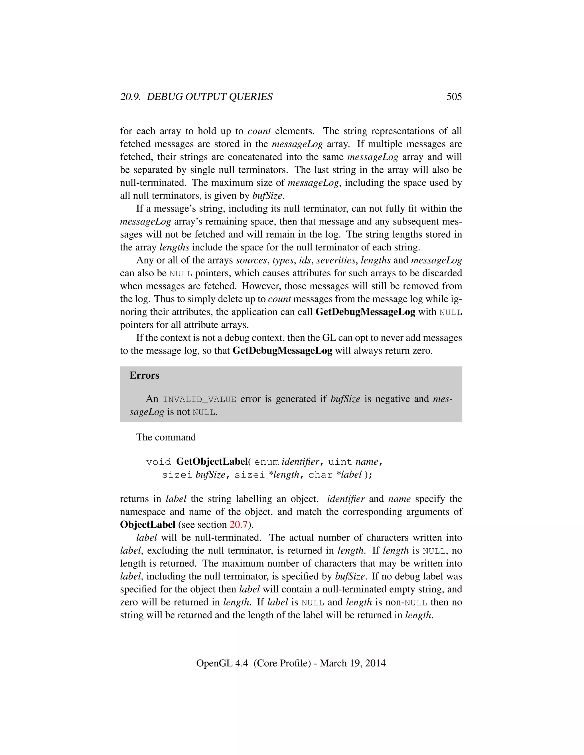 OpenGL Spec 4.4 Core