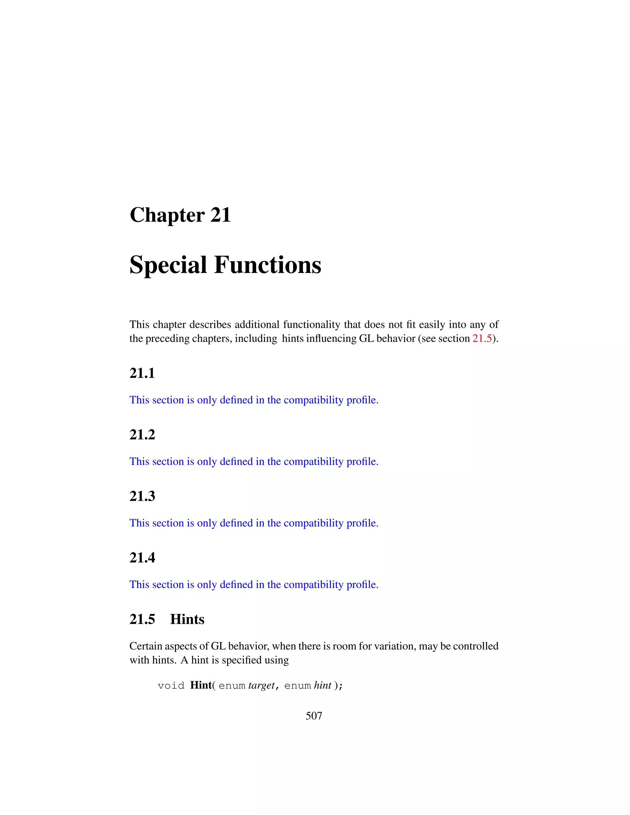 OpenGL Spec 4.4 Core
