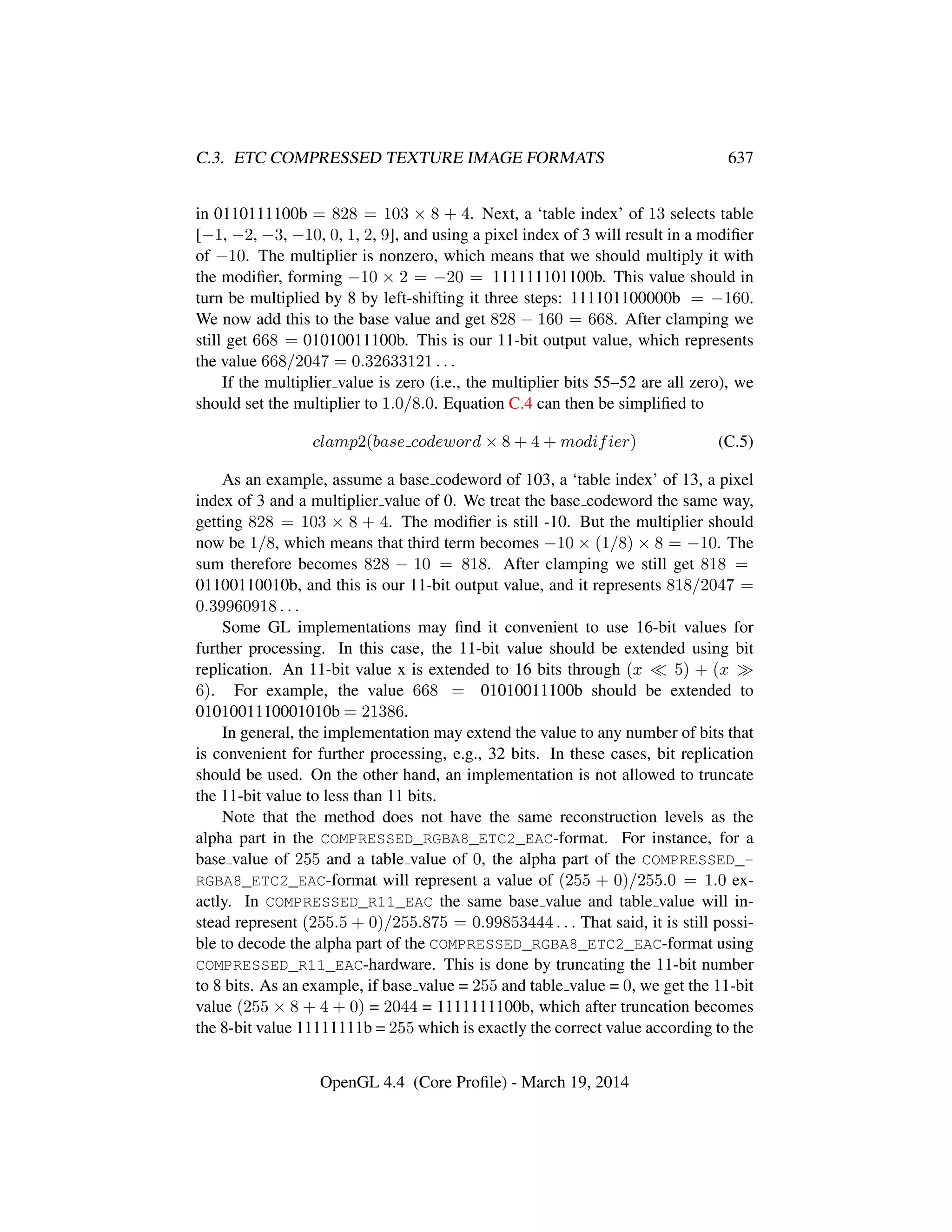 OpenGL Spec 4.4 Core