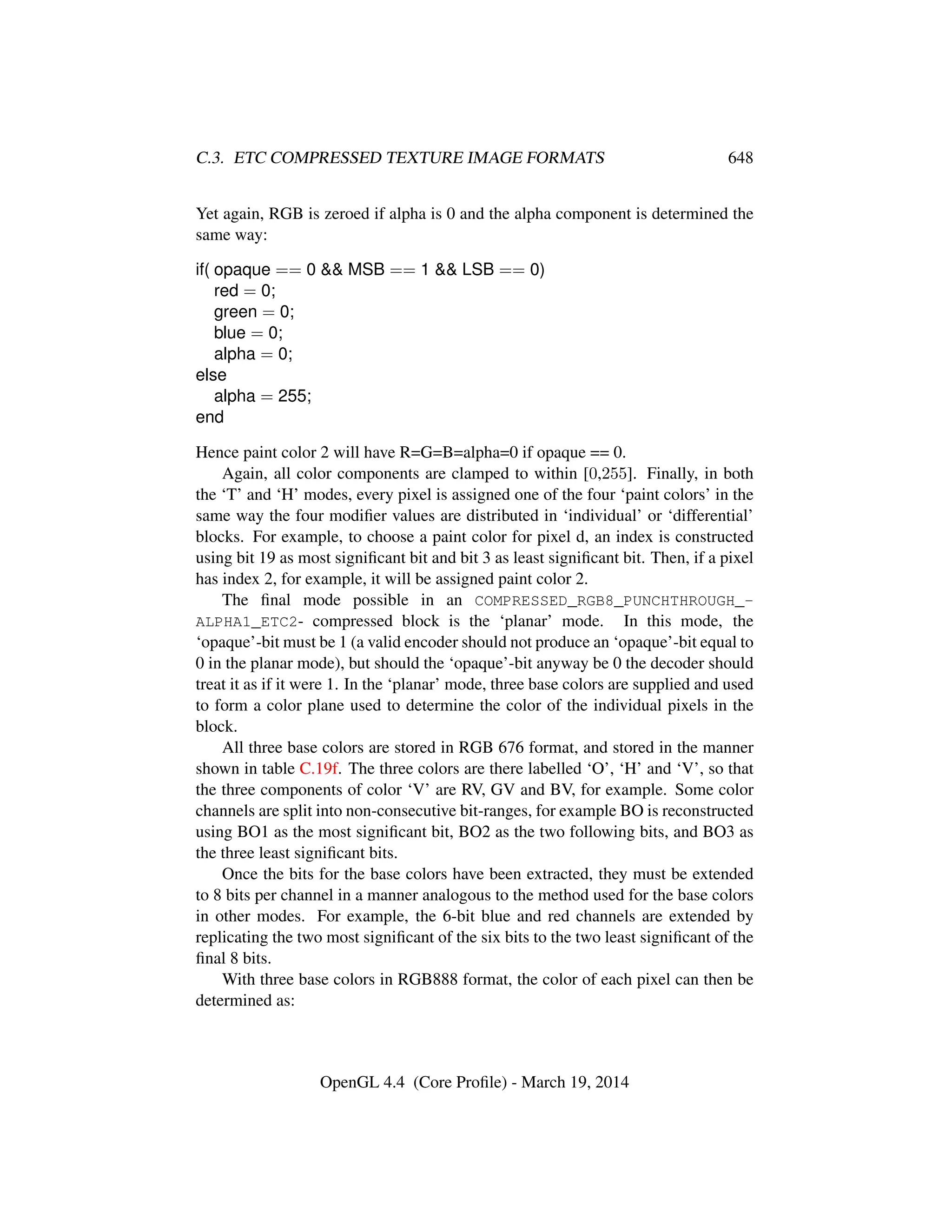 OpenGL Spec 4.4 Core
