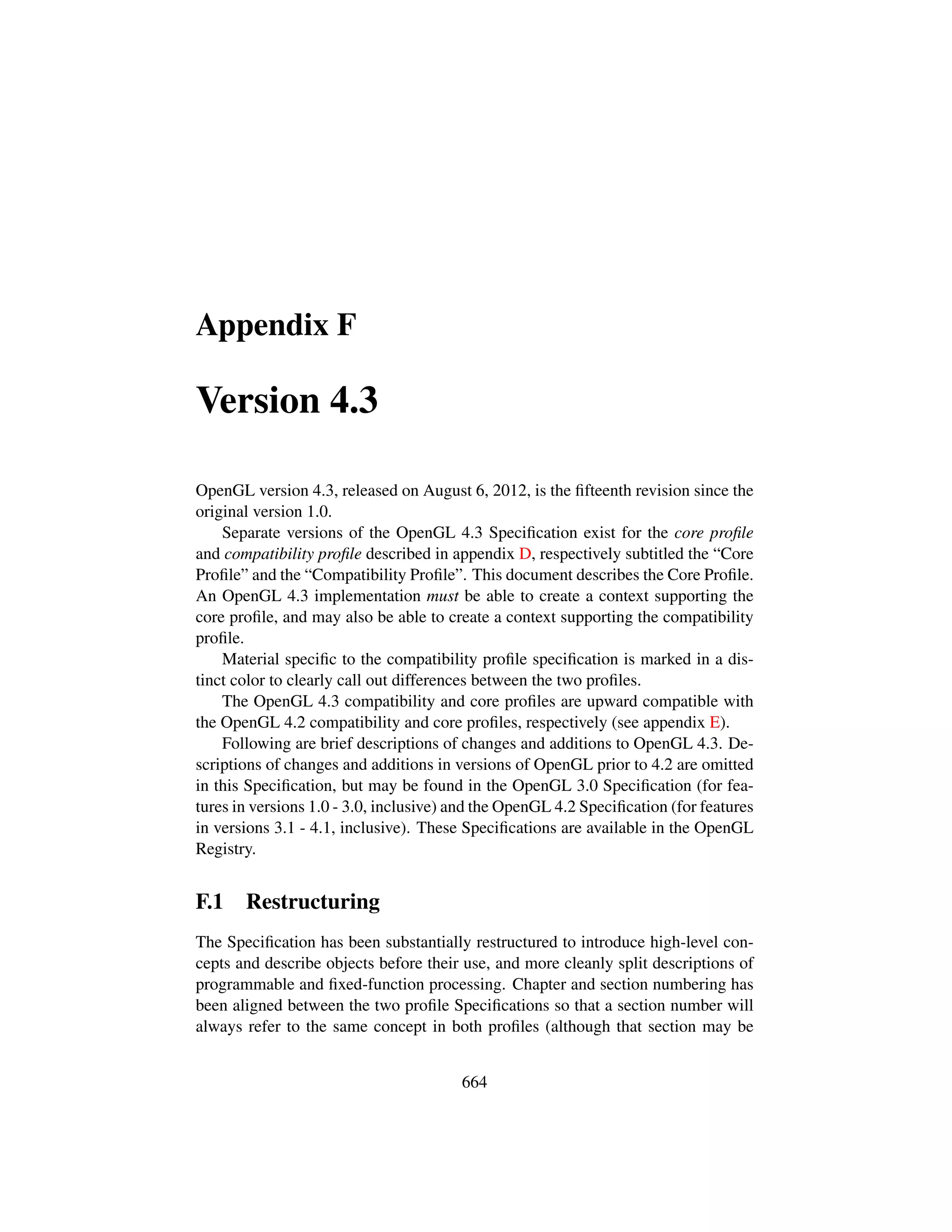 OpenGL Spec 4.4 Core