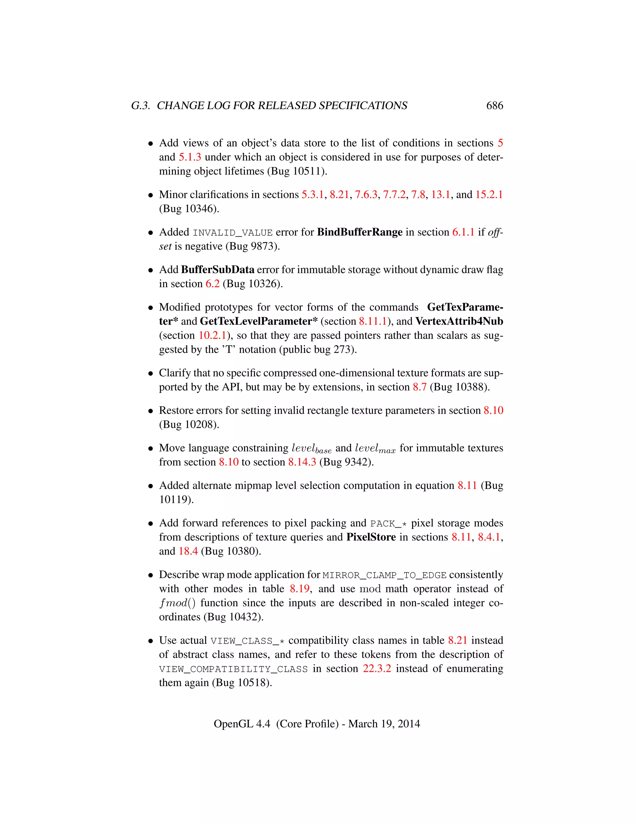 OpenGL Spec 4.4 Core