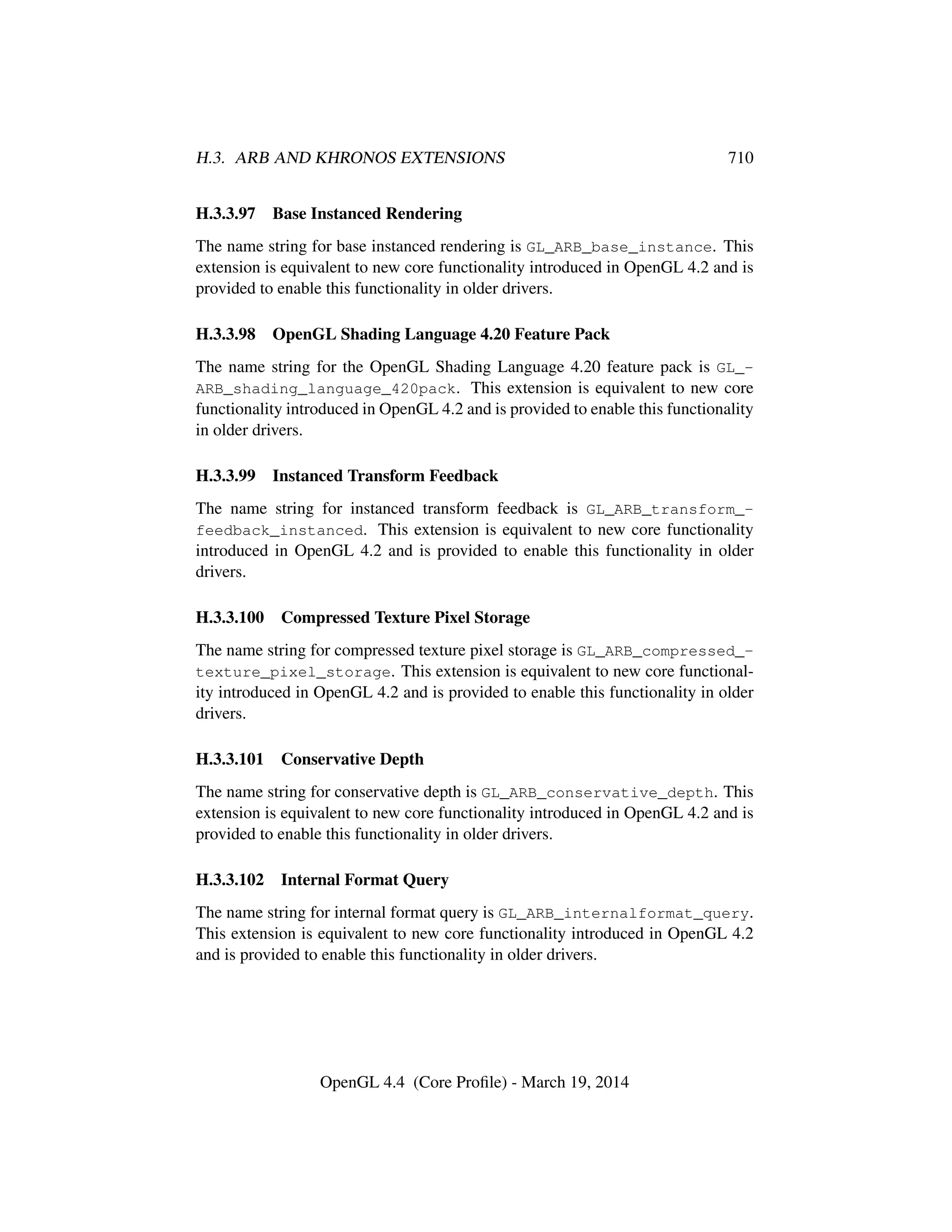 OpenGL Spec 4.4 Core