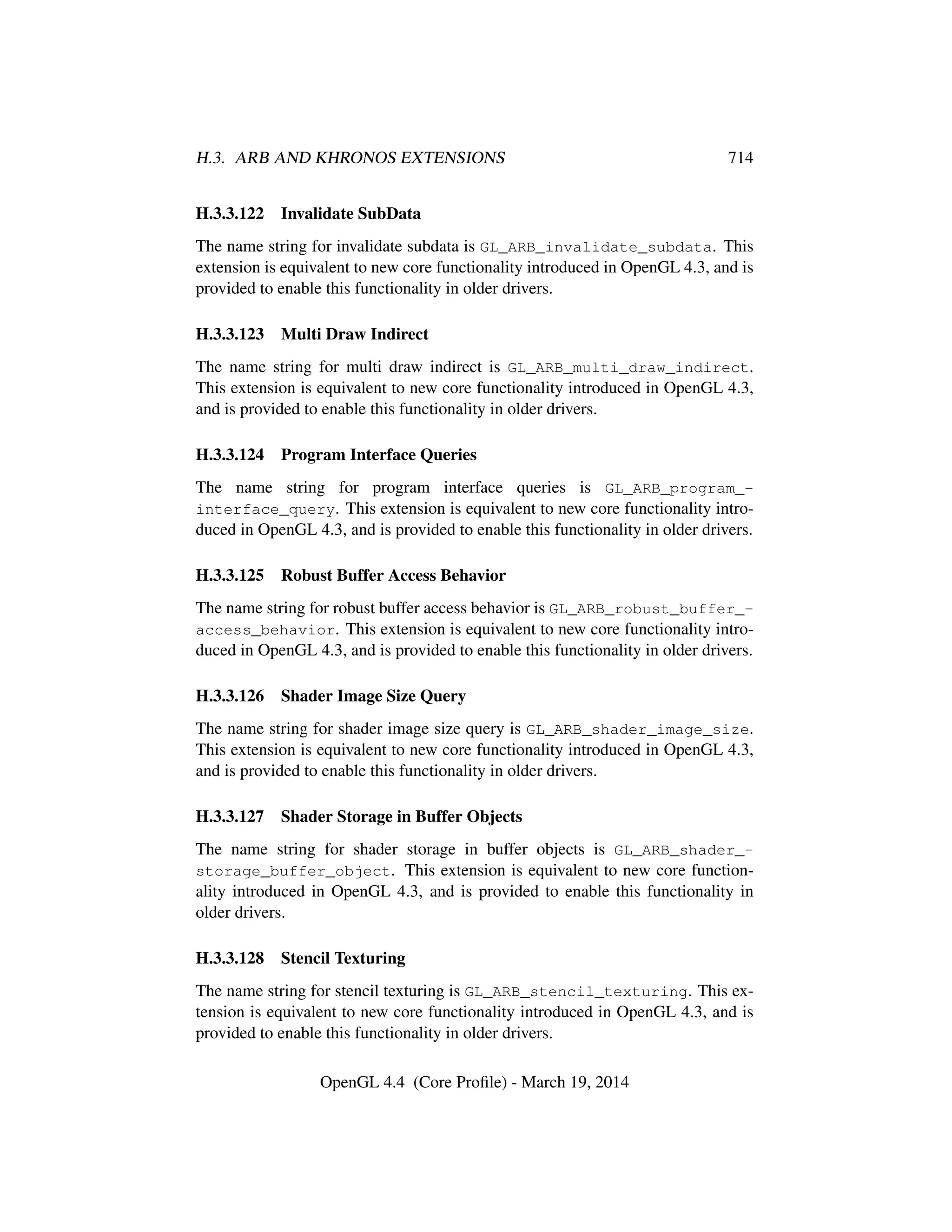 OpenGL Spec 4.4 Core