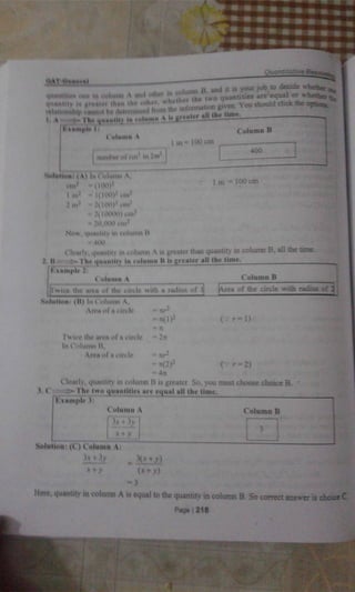 GAT General book Part 02: quantitative reasoning a