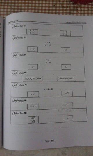 GAT General book Part 02: quantitative reasoning a