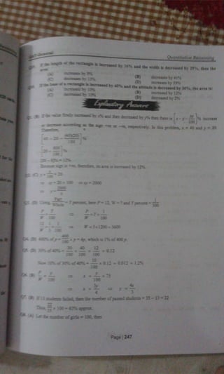 GAT General book Part 02: quantitative reasoning a