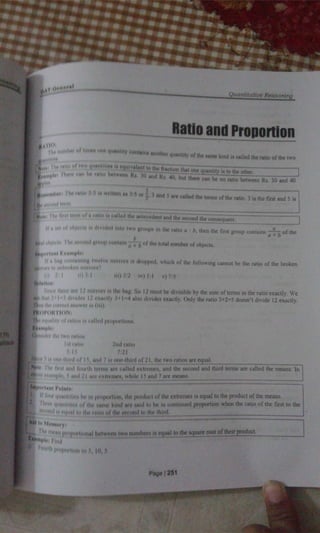 GAT General book Part 02: quantitative reasoning a
