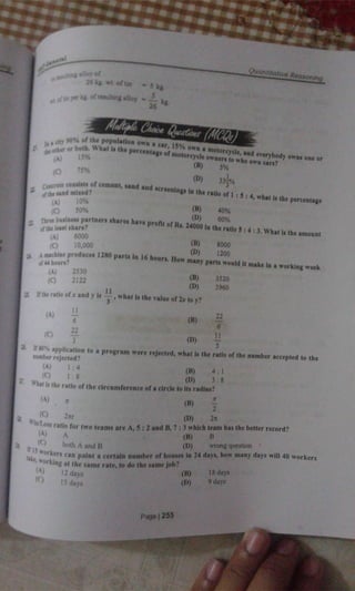 GAT General book Part 02: quantitative reasoning a