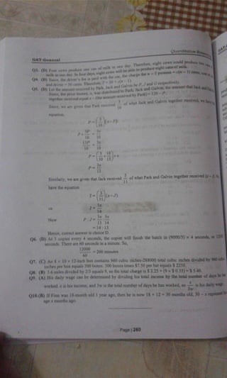 GAT General book Part 02: quantitative reasoning a