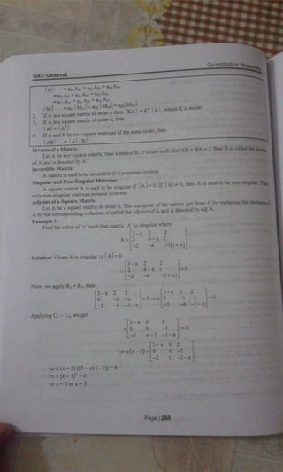 GAT General book Part 02: quantitative reasoning a