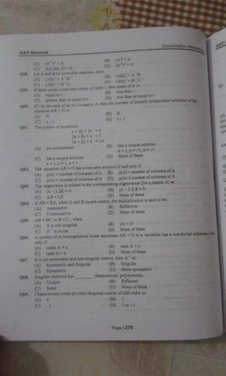 GAT General book Part 02: quantitative reasoning a