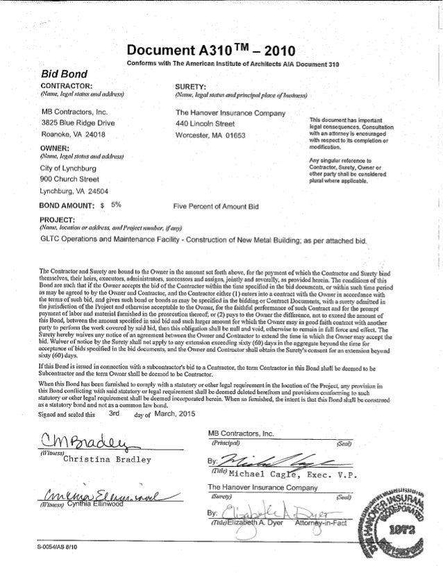 gltc om mb contractors aia bid bond form