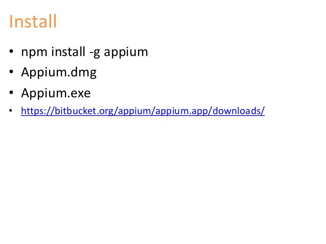 appium dmg