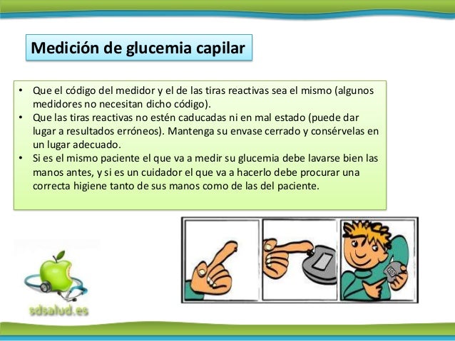 Recomendaciones para el control de la glucemia en el domicilio Recomendaciones para el control de la glucemia en el domicilio