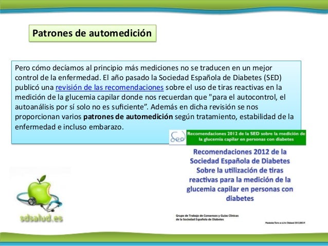 Recomendaciones para el control de la glucemia en el domicilio Recomendaciones para el control de la glucemia en el domicilio