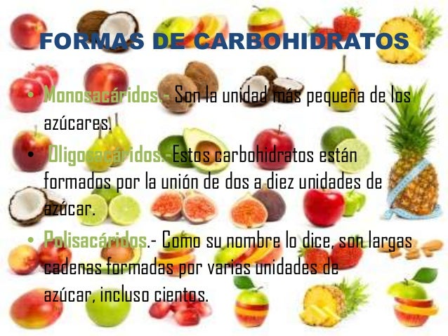 Glucidos o carbohidratos