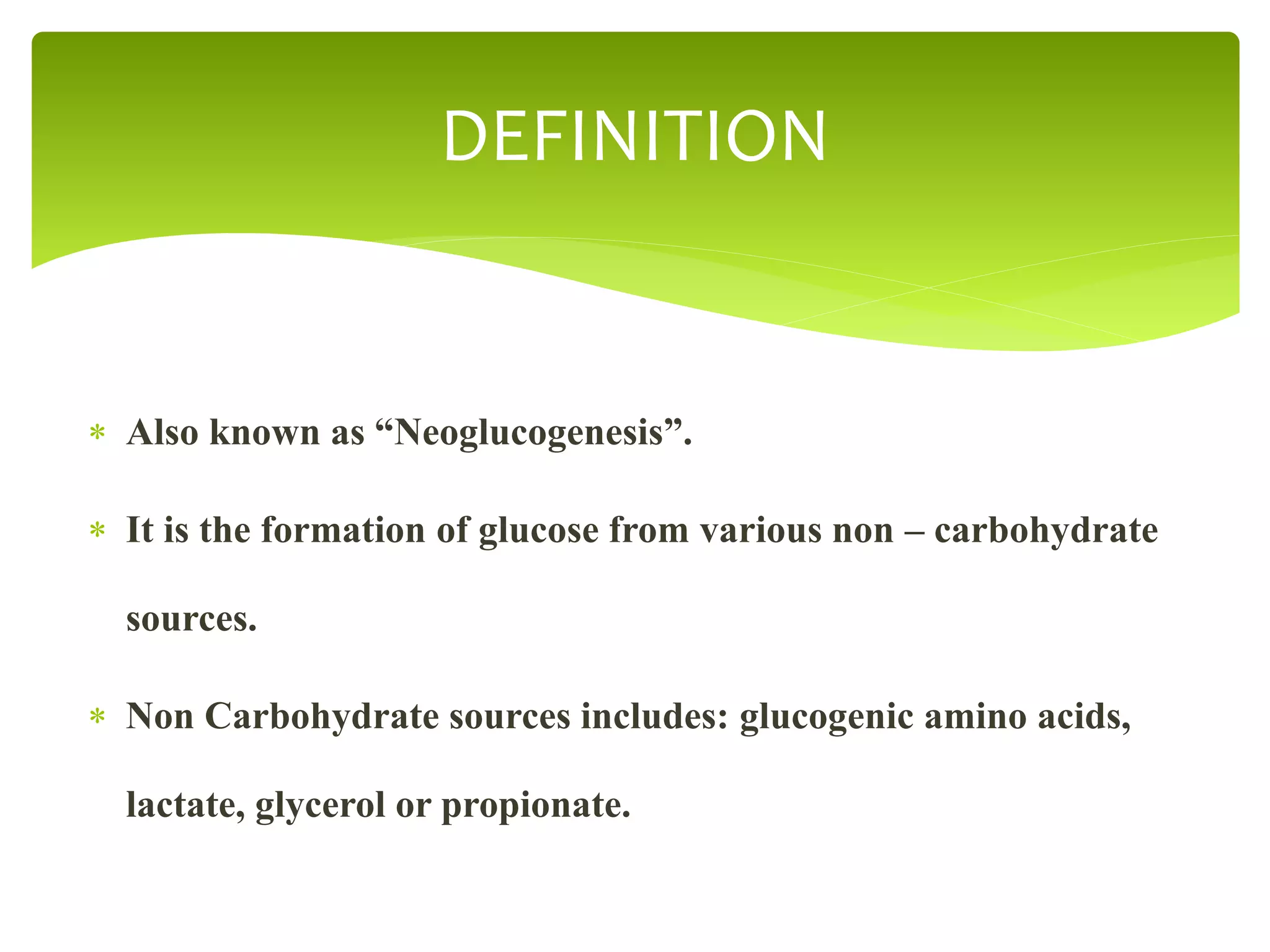 Gluconeogenesis | PPT