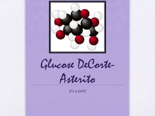 Glucose DeCorte-Asterito It’s a Girl!!! 