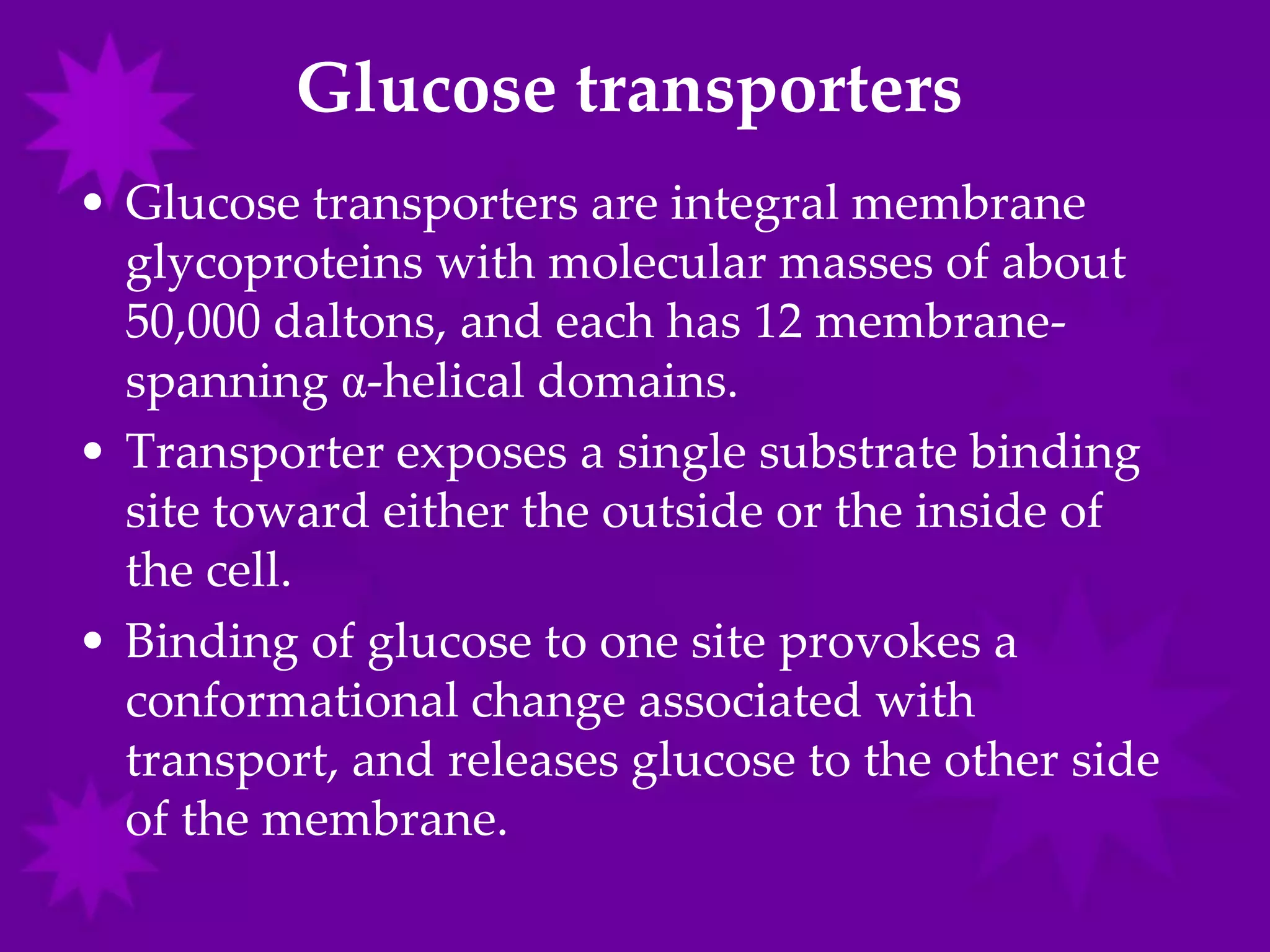 Glucose transport | PPTX