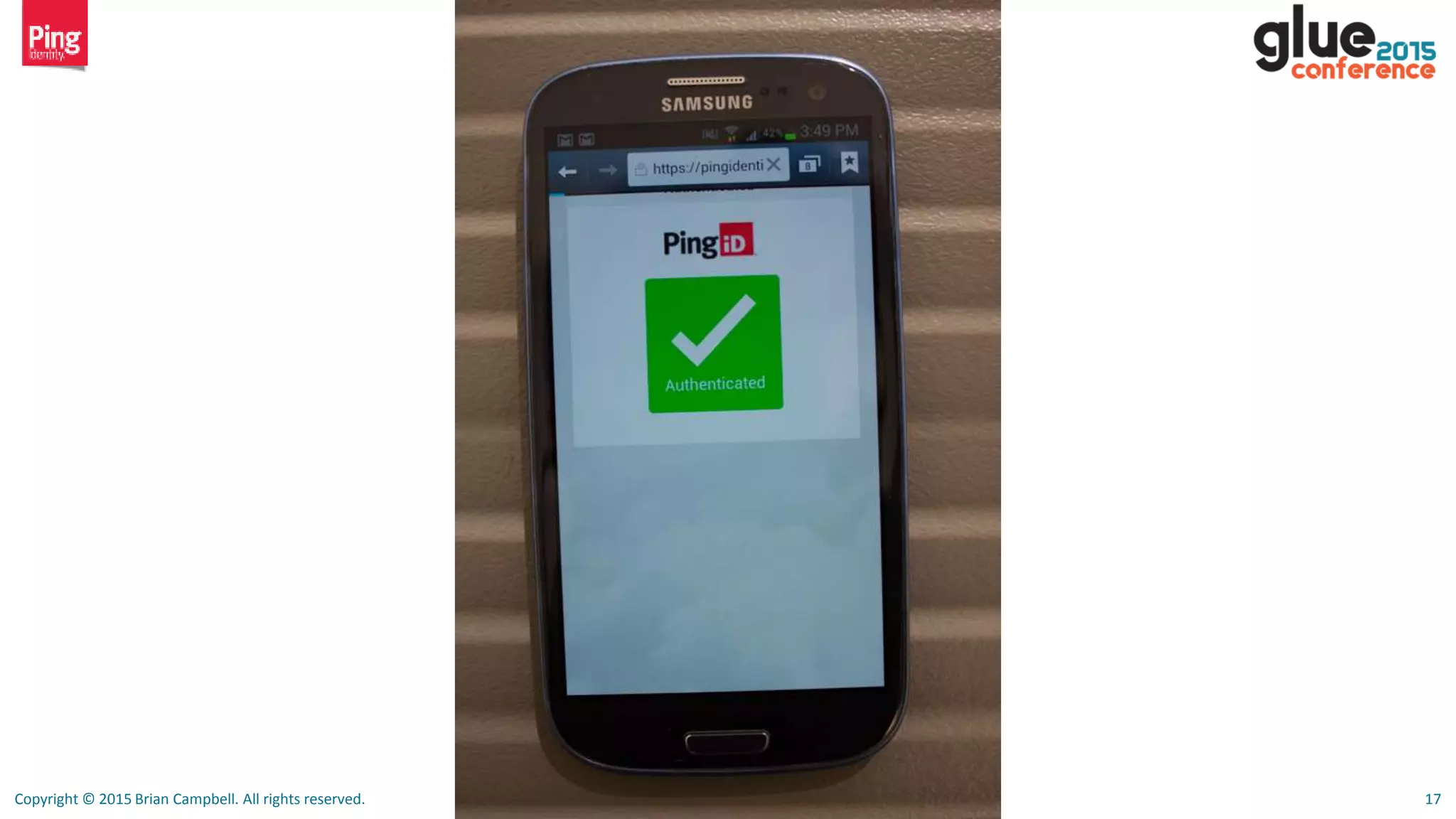 Copyright © 2015 Brian Campbell. All rights reserved. 17
 