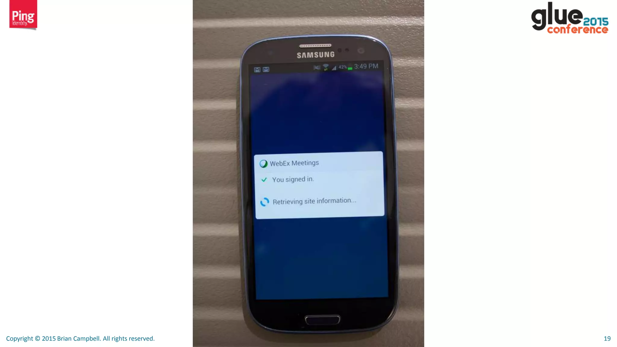 Copyright © 2015 Brian Campbell. All rights reserved. 19
 