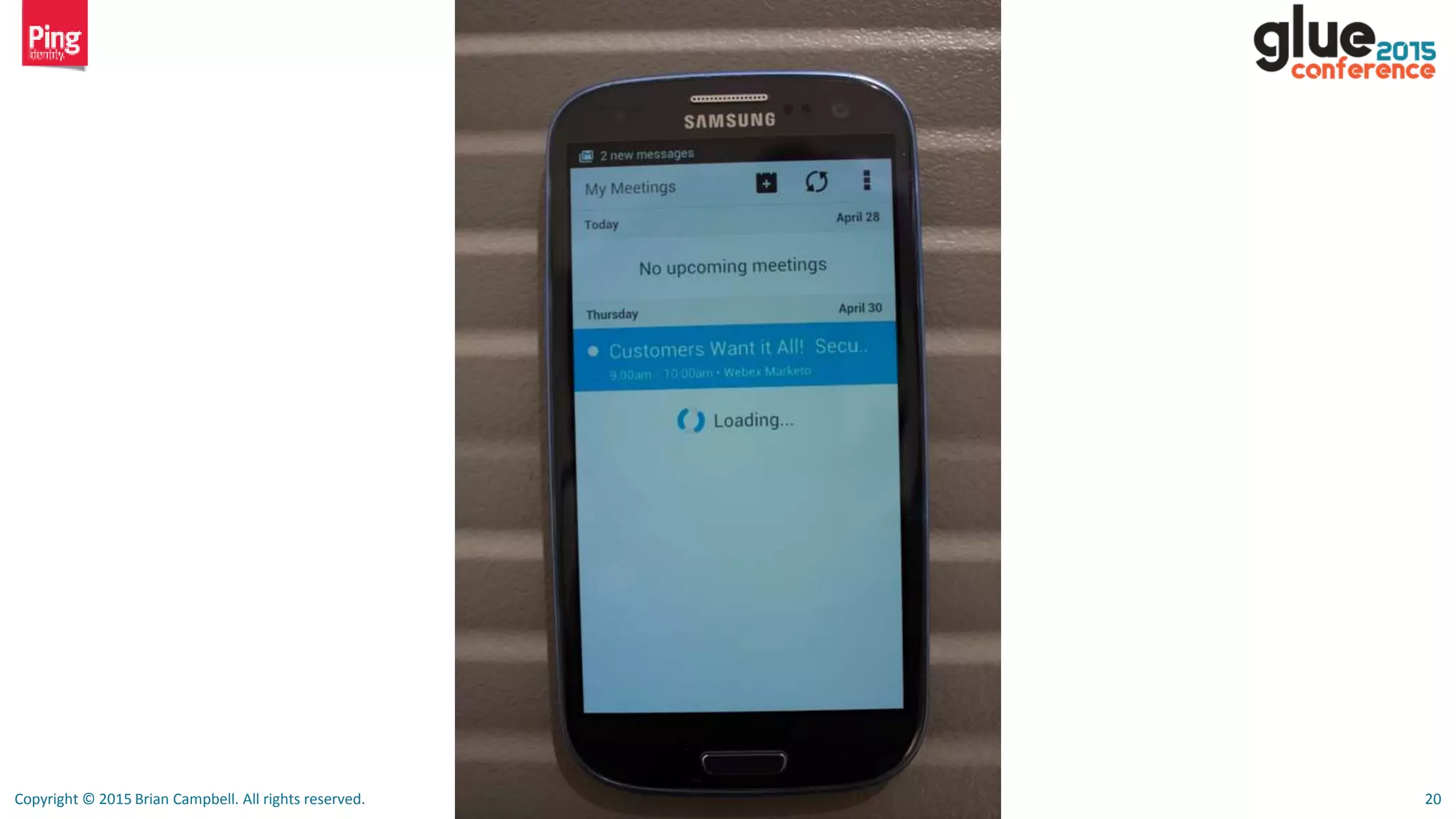 Copyright © 2015 Brian Campbell. All rights reserved. 20
 