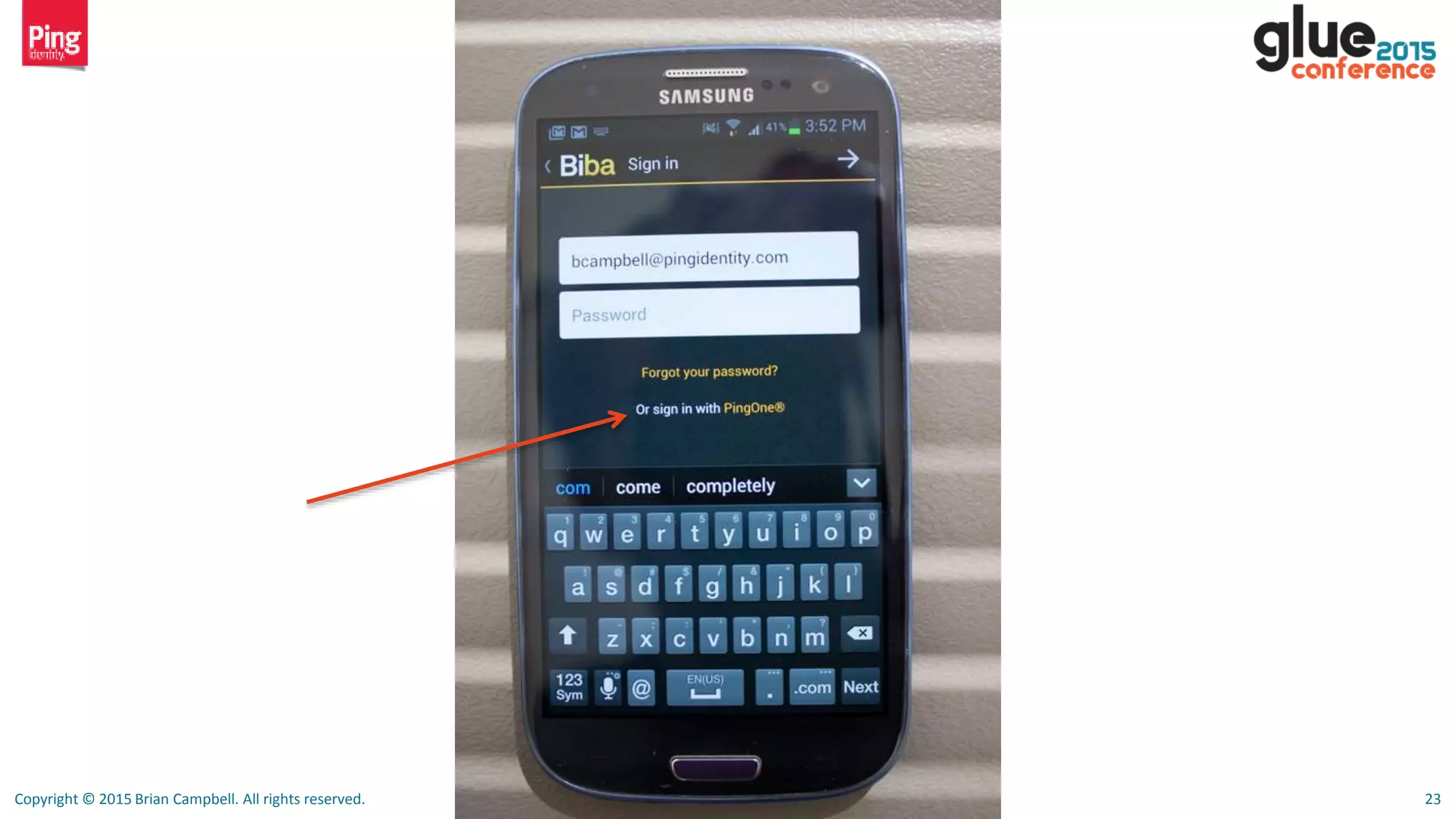 Copyright © 2015 Brian Campbell. All rights reserved. 23
 