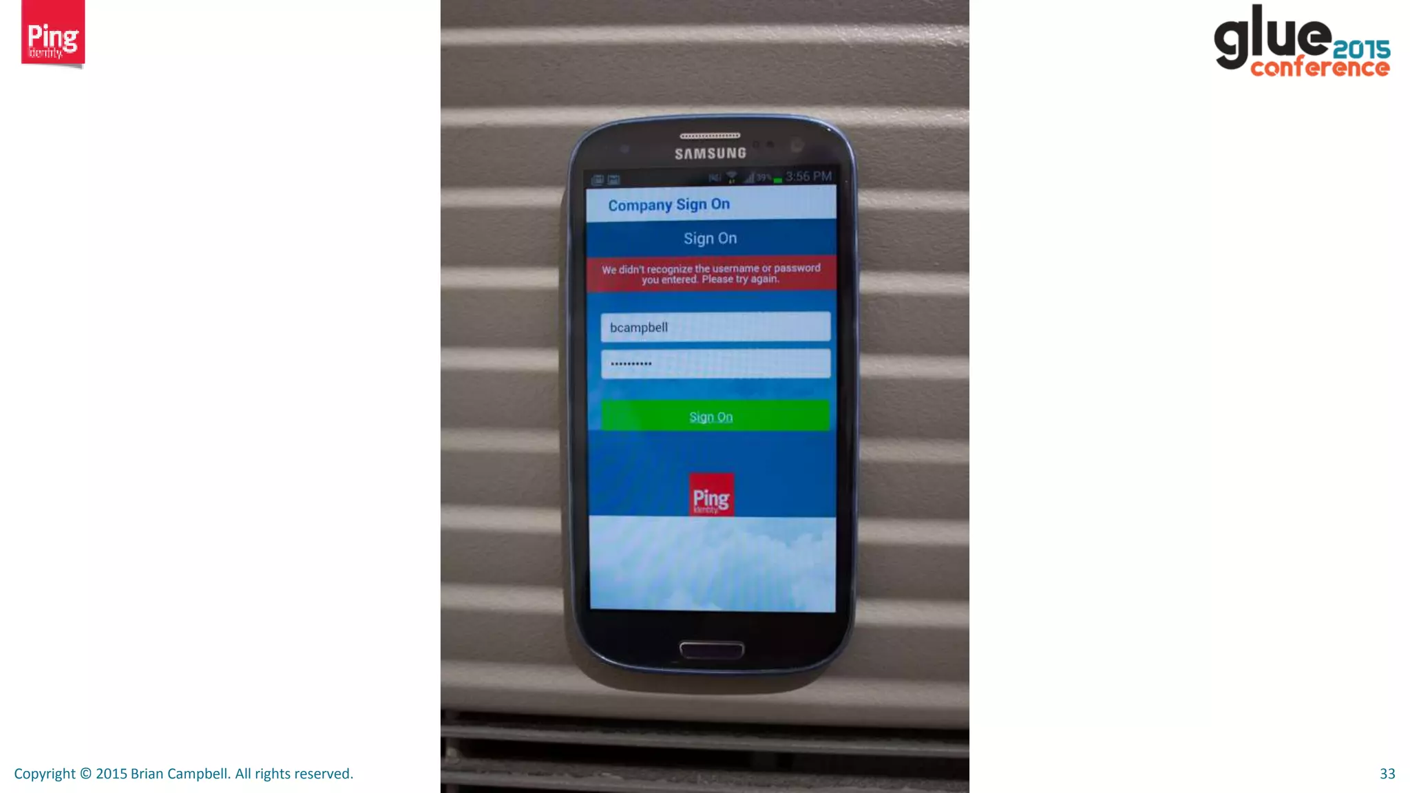 Copyright © 2015 Brian Campbell. All rights reserved. 33
 